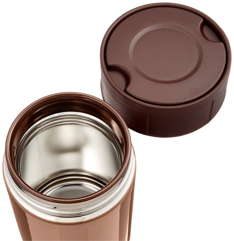 Zojirushi Mahobin (Zojirushi) Stainless Steel Hood Jar 550Ml Rose Gold Sw-Hc55-Nm