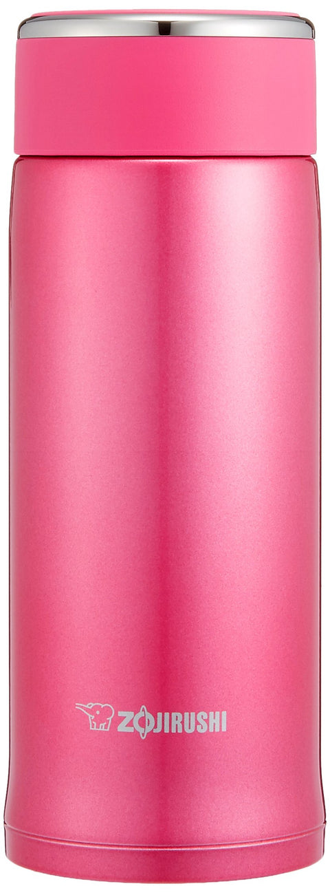 Zojirushi Japan Floral Pink Direct Drink Stainless Mug 360Ml Sm-Lb36-Pm