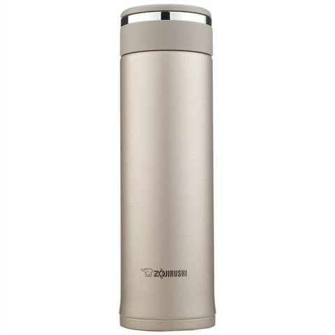 Zojirushi Japan Direct Drink Stainless Mug 480Ml Cinnamon Gold Sm-Jd48-Nl