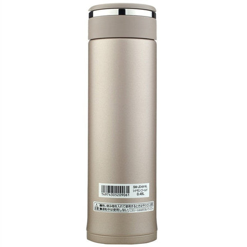 Zojirushi Japan Direct Drink Stainless Mug 480Ml Cinnamon Gold Sm-Jd48-Nl