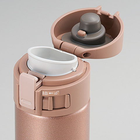 Zojirushi Sm-Kc48-Nm Water Bottle Direct Drinking Stainless Mug Rose Gold 480ml - Thermos Bottles