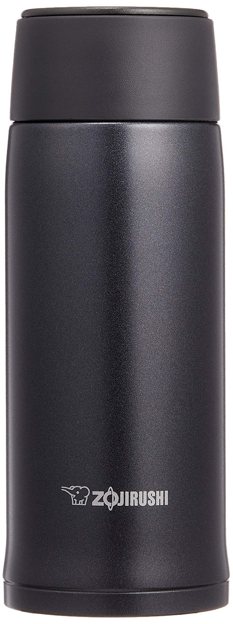 Zojirushi Japan Stainless Steel Water Bottle 360Ml Black Sm-Na36-Ba