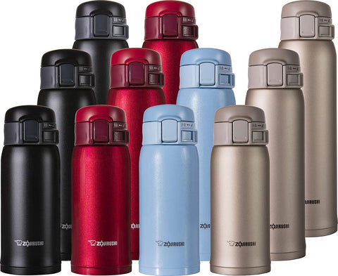 Zojirushi Japan Stainless Steel Cold Insulated Water Bottle 480Ml Matte Black Sm-Se48-Bz