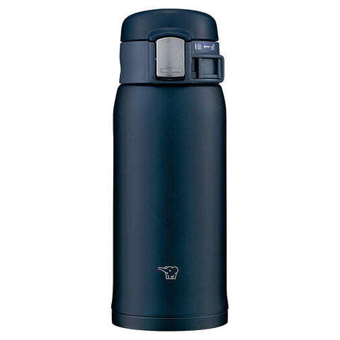 Zojirushi (Zojirushi) Water Bottle Direct Drinking [One-Touch Open] Stainless Mug 360Ml Navy Sm-Sf36-Ad