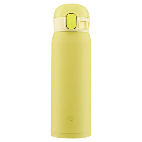 Zojirushi (Zojirushi) Water Bottle One Touch Stainless Mug Seamless 0.48L Lemon Sm-Wa48-Ya