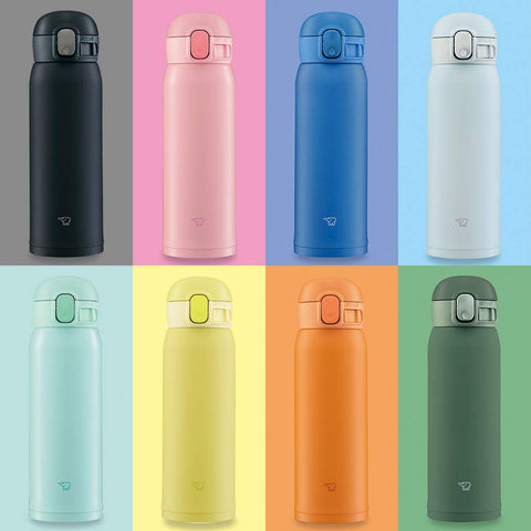 Zojirushi (Zojirushi) Water Bottle One Touch Stainless Mug Seamless 0.48L Lemon Sm-Wa48-Ya