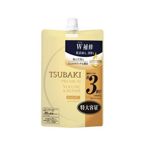 ShiseidoTsubaki Premium Repair Hair Shampoo (Refill Package) 1000ml - Japanese Haircare Treatment