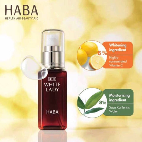 Haba White Lady Whitening Serum 30ml - Place To Buy Japanese Whitening Serum Online