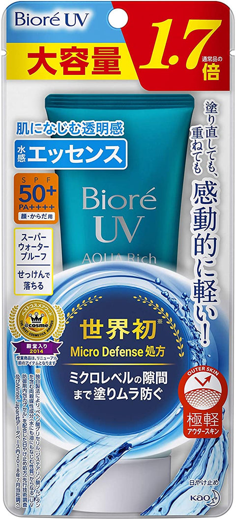 Biore UV Aqua Rich Watery Essence Large Size 110g