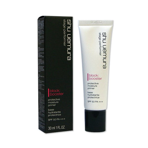 Shu Uemura Stage Performer Block Booster Protective Moisture Primer Colorless SPF50/ PA +++  30ml