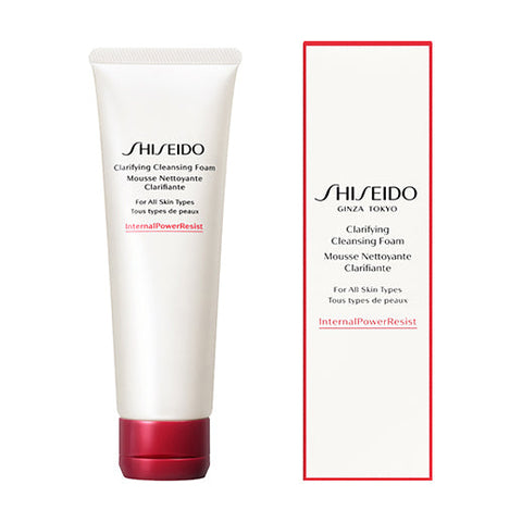 Shiseido Clarifying Cleansing Foam 125ml - Face Cleanser For All Skin Types