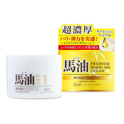 Cosmetex Roland Loshi Moist Aid Premium Horse Oil Cream 100g - Japanese Moisturizers