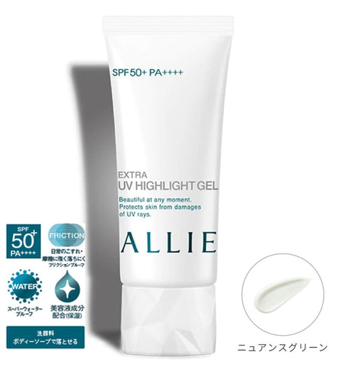 Allie extra UV highlight gel sunscreen SPF50 + / PA ++++ 60g