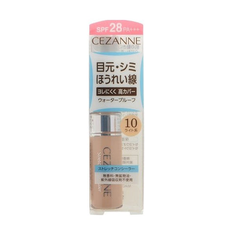 Cezanne Stretch Concealer 10 Light SPF 28/ PA +++ - Concealer Made In Japan