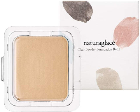 Naturaglacé Clear Powder Foundation NO1 SPF40/ PA +++ 11g [refill] - Face Powder And Foundation