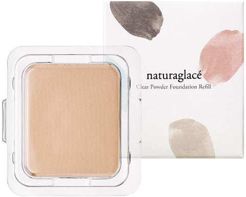 Naturaglacé Clear Powder Foundation PB2 SPF40/ PA +++ 11g [refill] - Japanese Face Powder