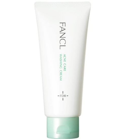 Fancl Acne Care Washing Cream Set-Purchase 90g x 3 - Japanese Facial Wash For Acne-Prone Skin