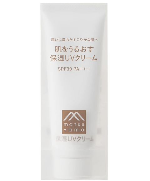 Matsuyama Hadauru Moisturizing UV Cream SPF30 PA+++ 50g - Sunscreen For Face - Made In Japan