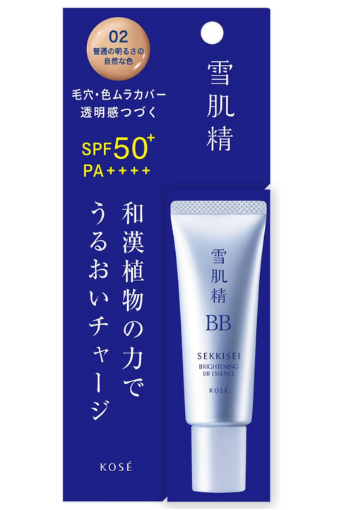 Kose Sekkisei White Bb Cream SPF40 PA+++ Color 02 30g - Japanese Makeup Base Products