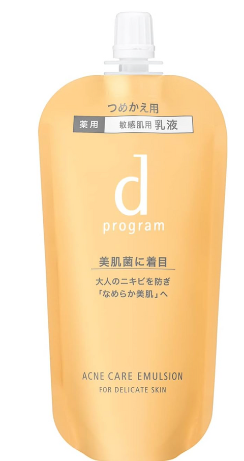 Shiseido D Program Acne Care Emulsion R 100ml Refill