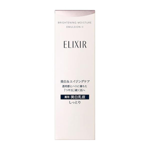 Shiseido Elixir Whitening Clear Emulsion II 130ml - Japanese Whitening & Skin Care By Age