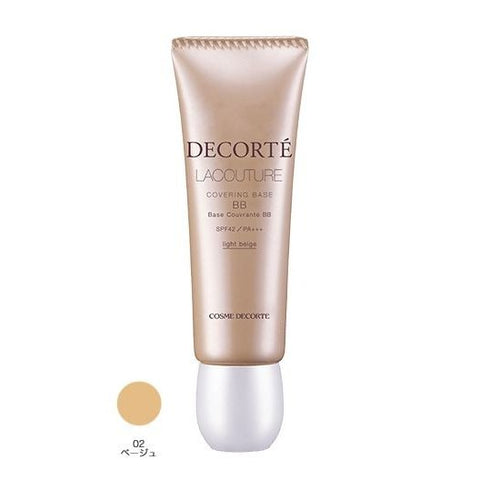 Kosé Cosme Decorté Lacouture Covering Base BB SPF42/ PA +++ 02 Beige - Japan Base Makeup