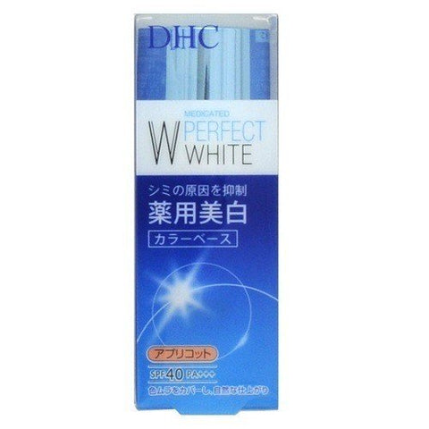 Dhc Medicated Perfect White Color Base Apricot 30g - Makeup Base Products - Made In Japan