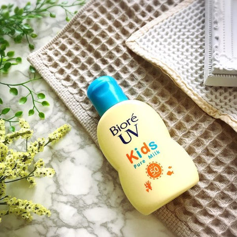 Biore UV Kids Pure Milk Sunscreen SPF50 / PA +++ 70ml fragrance-free