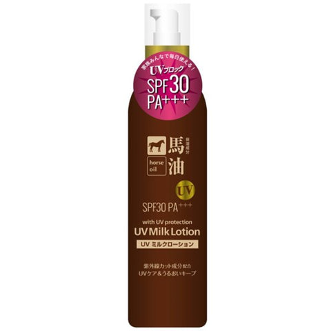 Cosme Station Kumano Horse Oil UV Milk Lotion SPF 30 PA+++ 250ml - Sunscreen Lotion From Japan