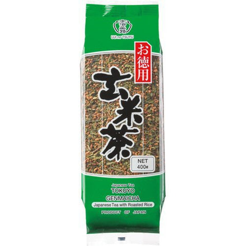 Ujinotsuyu Tokuyo Genmaicha Japanese Tea Bag 400g - Japanese Tea With Roasted Rice