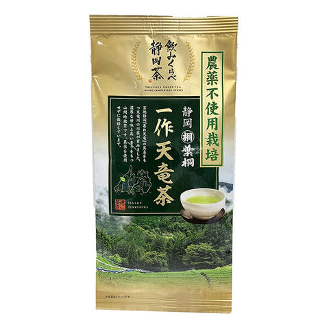 Hakiri Pesticide-Free Tenryu Tea Bag 100g - Natural Green Tea - Pesticide-Free Tea